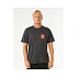 Tričko RIP CURL Shaper Address Tee, čierne