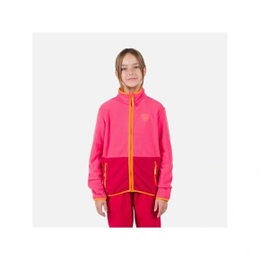 Rossignol Jr Strawpile Fleece Fz Mikina ružová