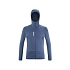 Bunda MILLET M Fusion Grid Hoodie, tmavomodrá