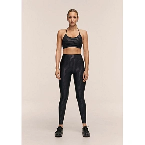 Dámske tréningové legíny CASALL Heat Printed High Waist Tights, čierne Dámske tréningové legíny CASALL Heat Printed High Waist Tights, čierne