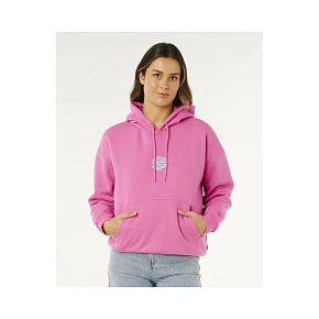 Dámska mikina RIP CURL Icons Of Surf Heritage Hood, ružová Dámska mikina RIP CURL Icons Of Surf Heritage Hood, ružová