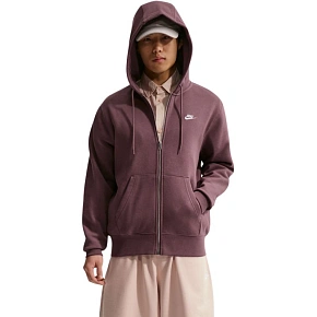 Pánska mikina Nike Club BB FZ Hoodie, hnedá, FN3861 502 Pánska mikina Nike Club BB FZ Hoodie, hnedá, FN3861 502