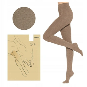 Dámske teplejšie pančuchy U88.000 Beige - Wola Lady