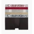 Pánske boxerky NB3074A 6IF čierna/béžová/bordó - Calvin Klein