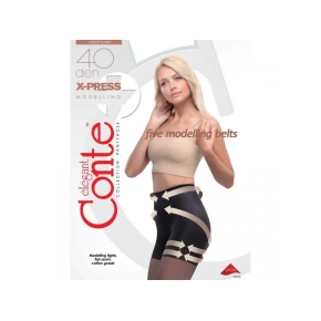 Dámske modelujúce pančuchy X-Press 40 denier - Conte