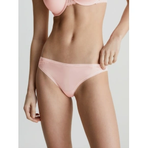 Dámske brazílske nohavičky 000QF5152E 2NT light pink - Calvin Klein