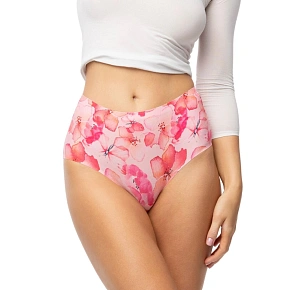 Dámske nohavičky Mallow Simple Maxi pink- Julimex