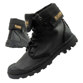 Palladium Dámske športové topánky Baggy Coated Ankle Sneakers Fashion Black Women's