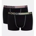 Pánske boxerky GO ABC Natural Hipster 2P - Sloggi