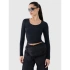 Dámske hladké tričko s dlhým rukávom 4F 4FRSS25TLONF511-20S