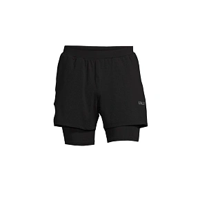 Pánske šortky CASALL M Double Layer Shorts, čierne