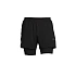 Pánske šortky CASALL M Double Layer Shorts, čierne