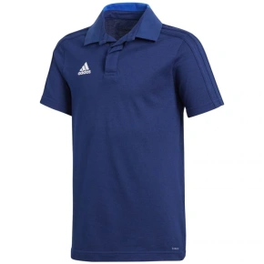 Detské bavlnené polo tričko Condivo 18 Jr CF4368 - Adidas