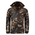 Geographical Norway Softshellová bunda Royaute M WU1057H-GN-KAKI-ORANGE men