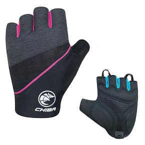CHIBA rukavice LADY GEL PREMIUM II ružové S