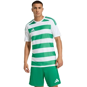 Pánske tričko adidas Hooped 26 Jersey white and green KF3393