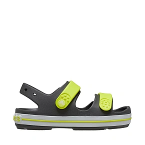 Detské sandále Crocs Crocband Cruiser sivo-zelené 209424 1NJ Detské sandále Crocs Crocband Cruiser sivo-zelené 209424 1NJ