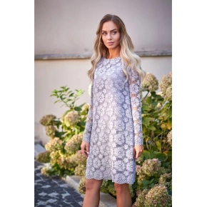 Dámske šaty M406 Grey - MOE