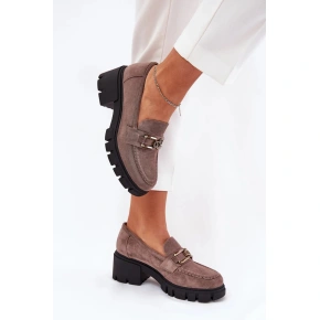 Dámske čižmy 39921 dark beige - Step in style