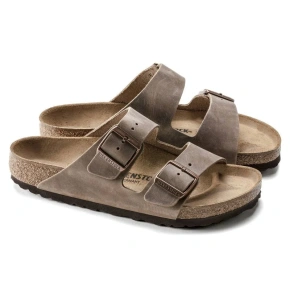 Birkenstock Arizona Tabacco Brown pánske/ženské hnedé žabky regular wide (0352201)