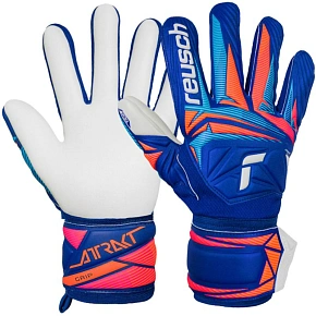 Reusch Attrakt Grip Brankárske rukavice modré 5670815 4126