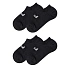 Športové ponožky CASALL Training Sock, balenie po 2 kusoch, čierna farba