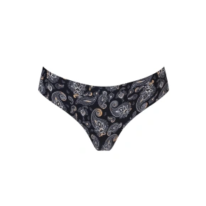 Dámske nohavičky Paisley Simple Brasil Black so vzorom - Julimex