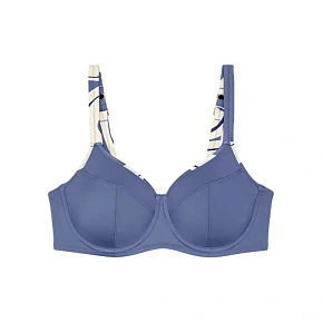 Dámske plavky Summer Allure W sd 01 blue/ecru - Triumph