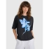 Dámske tričko oversize s potlačou 4F 4FRSS25TTSHF2747-20S
