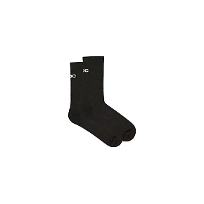 Cyklistické ponožky POC Cadence Road Thermal Socks, čierne