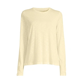 Dámske tréningové tričko Casall Soft Texture Long Sleeve, žlté
