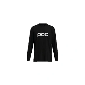 Tričko POC L/S Tee, čierne