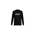 Tričko POC L/S Tee, čierne
