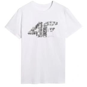 Tričko 4F M 4FWAW25TTSHM3132 10S muži Tričko 4F M 4FWAW25TTSHM3132 10S muži