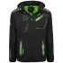 Geographical Norway pánska softshellová bunda ROYAUTE BLACK / GREEN DB MEN 068 BLACK / GREEN (WY8026H/GN-NOIR / VERT)