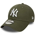 Čiapka New Era 9FORTY MLB NY New York Yankees olivová – 80636010