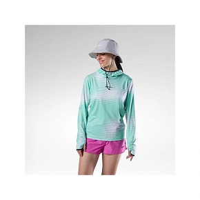 Dámska mikina ROSSIGNOL W Westweg Sun Hoodie, zelená