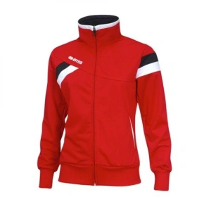 ERREA Mikina Florence JR r. XXS červená/čierna/biela