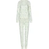 Dámske pyžamo 88232-800-2 zelenobiele - Pastunette