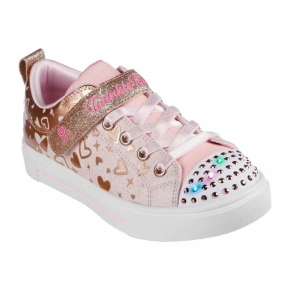 Topánky Skechers S Lights® Twinkle Sparks Heather Charm Jr 314787L-LPRG LT