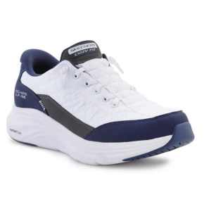 Skechers Slip-ins: Contour Foam - Cozy Fit 232619-WNV White/Navy