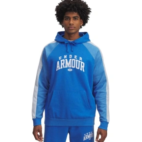 Pánska mikina Under Armour Rival Fleece Colorblock Hoodie blue 6003958 402 pánska Pánska mikina Under Armour Rival Fleece Colorblock Hoodie blue 6003958 402 pánska
