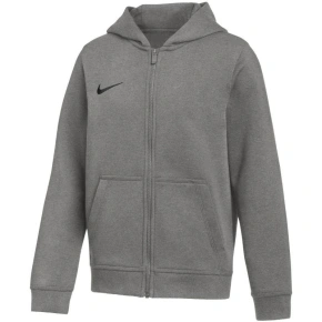 Detská fleecová mikina Nike Park 26 so zipsom tmavosivá IB1232 063