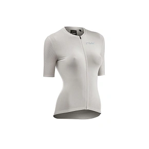 Cyklistické tričko NORTHWAVE Extreme Woman Jersey, sivé