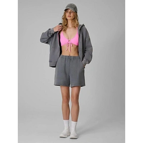 Dámska mikina s kapucňou v oversize strihu 4F 4FRSS26TSWSF3189-27S Dámska mikina s kapucňou v oversize strihu 4F 4FRSS26TSWSF3189-27S