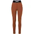Legginsy termoaktywne damskie SUPER.NATURAL W Tundra 175 Tight brązowe dámské