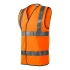 Unisex reflexná vesta HV Bright (fluorescenčná oranžová)