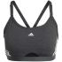 Podprsenka Adidas Aeroreact Training Light-Support 3-Stripes Bra W HC7870