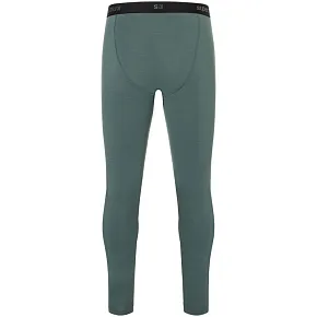 Legginsy termoaktywne męskie SUPER.NATURAL M Tundra 175 Tight zielone