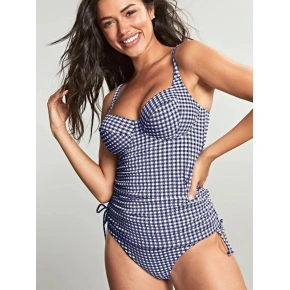 Vrchný diel tankín navy gingham SW1741 - Panache
